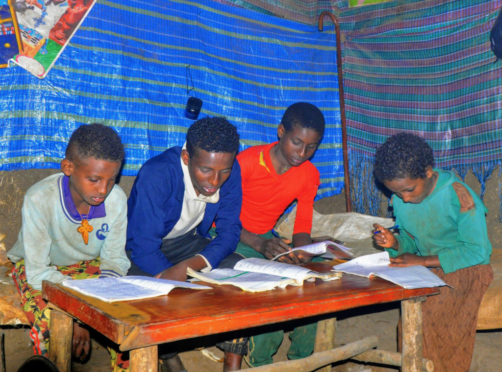 School is just around the corner for students in Ethiopia! As families prepare for the return to school (or may have already started) in the U.S., we would like to share the story of one family in Ethiopia who is doing the same and how a typical school day looks for the children.